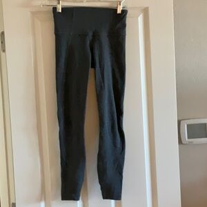 XXS Athleta 7/8th legging.  Heathered Dark Charcoal Grey.EUC